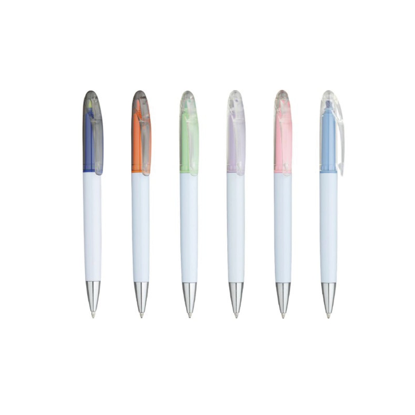 5011 Tyler - Penna a Sfera con evidenziatore