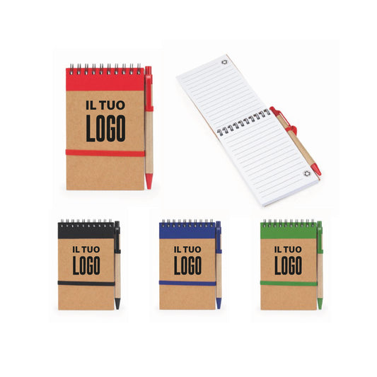 2027 Ardan - Blocco Notes Con Penna Cm 9x14